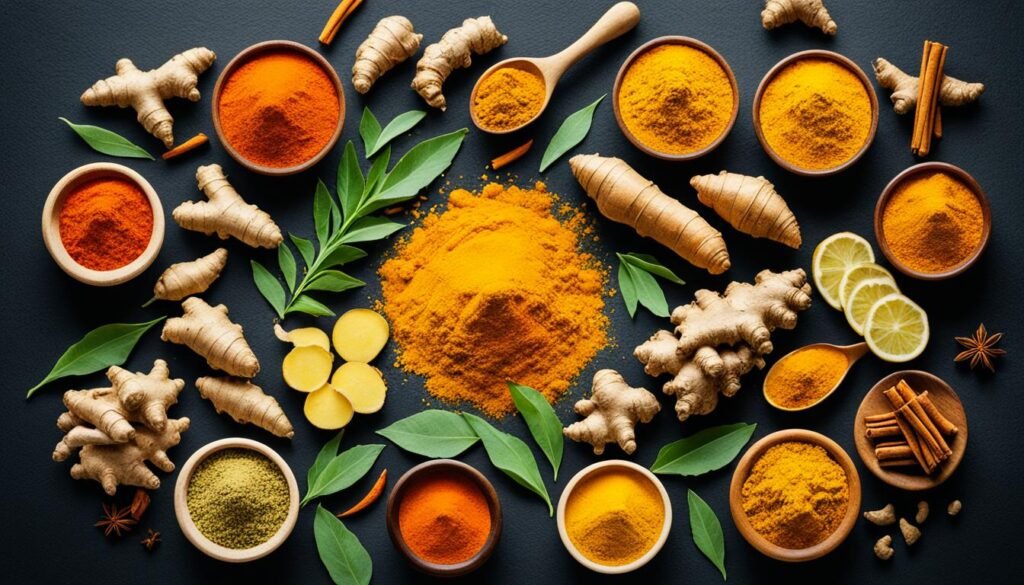 ginger and turmeric