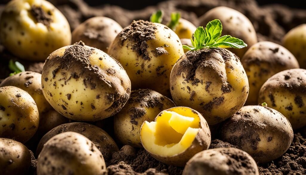 organic potatoes for skincare