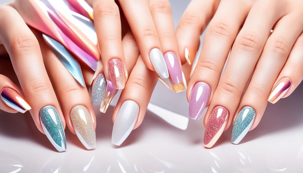 gel nail extensions